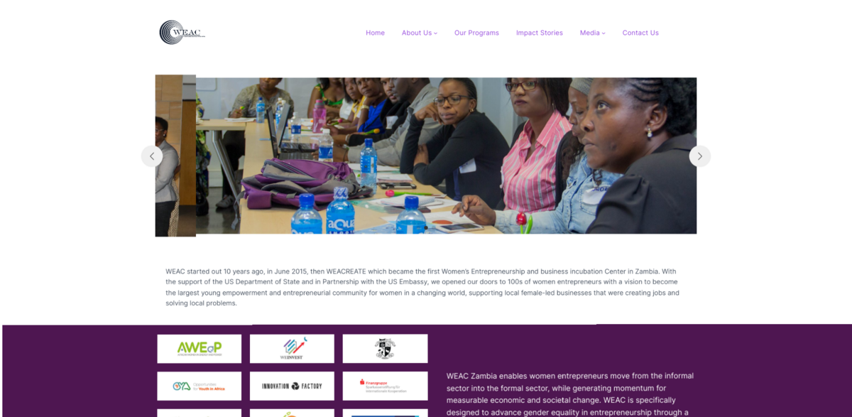 Women Entrepreneurs Zambia