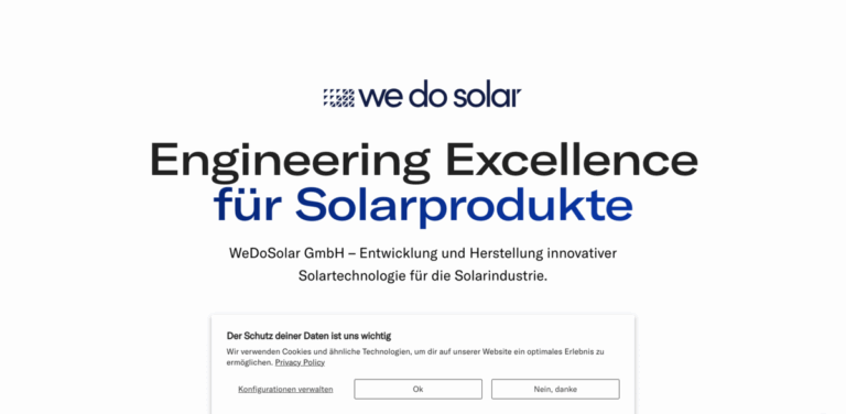 WeDoSolar: Innovative Solar Technology Solutions for Modern Living