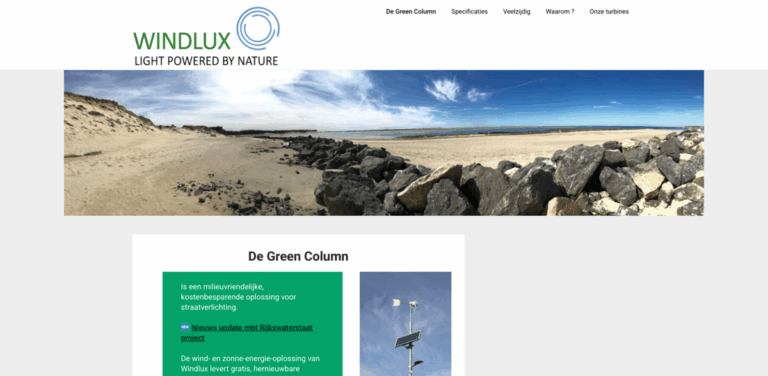 Windlux: Eco-Friendly Street Lighting Solutions Using Renewable Energy