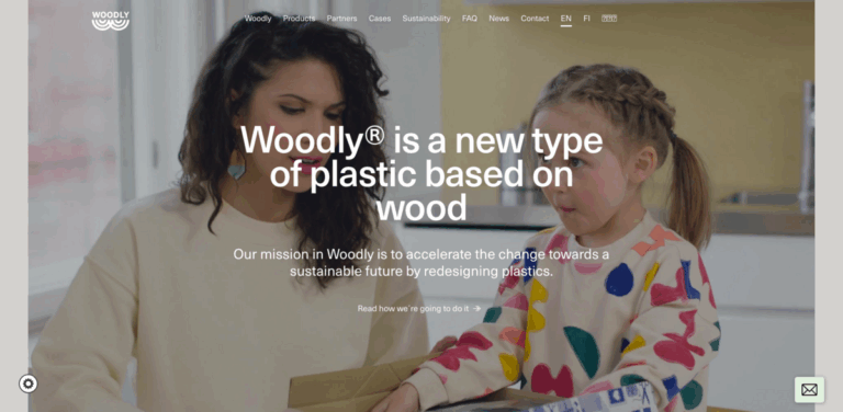 Woodly®: Sustainable Wood-Based Plastic for a Greener Future