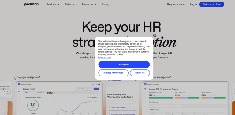 Workleap: An AI-Powered Talent Management Platform for HR Excellence