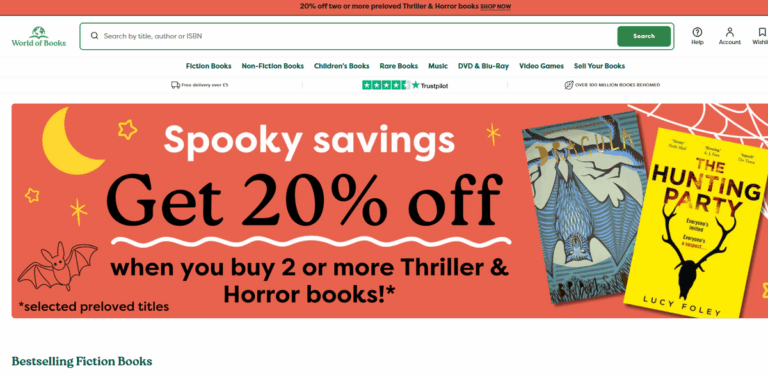 World of Books: Your Destination for Affordable Preloved Books