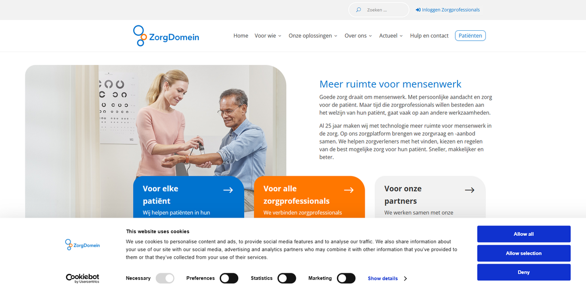 ZorgDomein digital healthcare