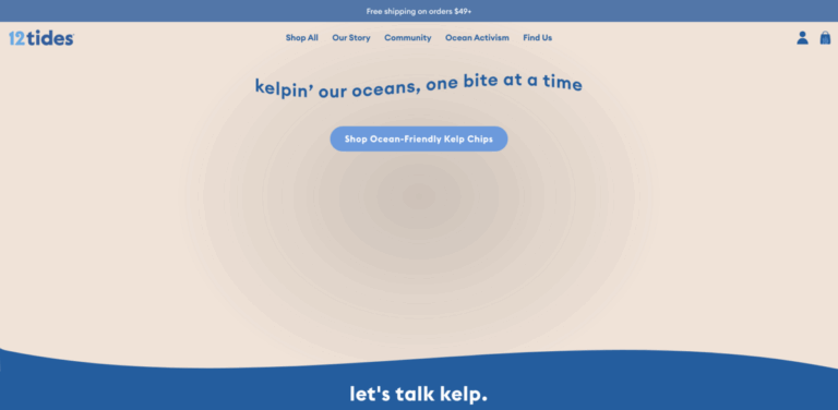 12 Tides: Ocean-Friendly Kelp Chips for a Healthier Planet