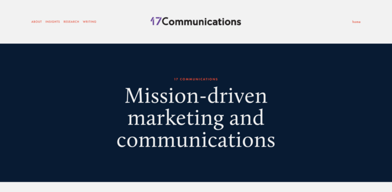 17 Communications: Empowering Sustainable Finance Through Strategic Marketing