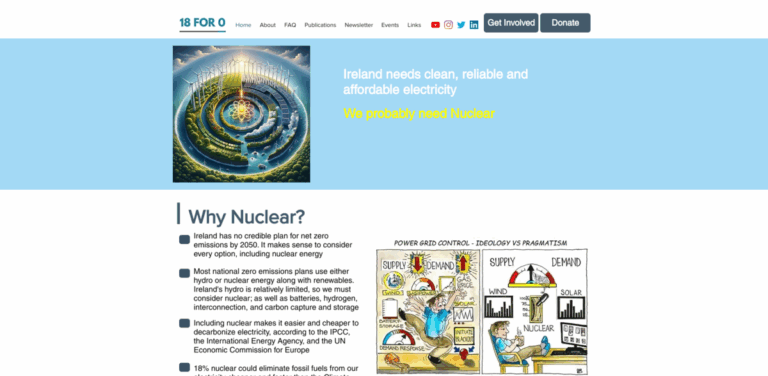18for0: Advocating for Nuclear Energy in Ireland’s Clean Energy Future