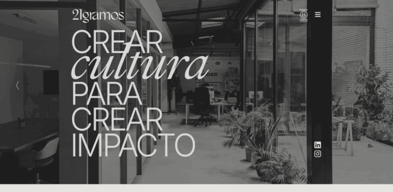 21gramos: A Consultancy for Positive Impact Communication and Culture