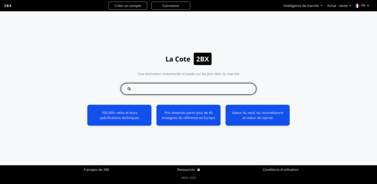 2BX: Empowering the European Bicycle Industry with Market Intelligence