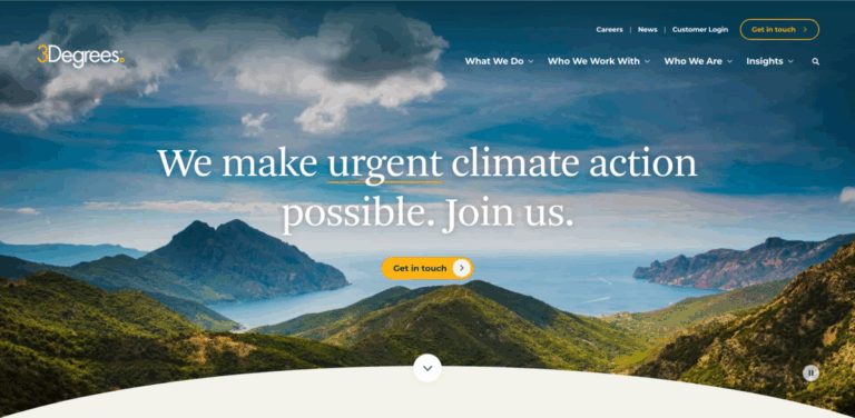 3Degrees: Comprehensive Decarbonization Solutions for Businesses