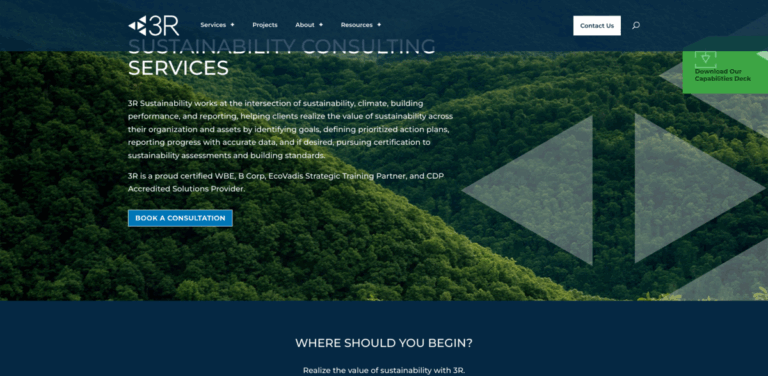 3R Sustainability: Comprehensive Consulting for Sustainable Operations
