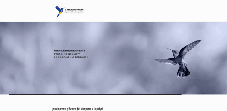 A Thousand Colibris: Transforming Health and Well-Being Through Innovation