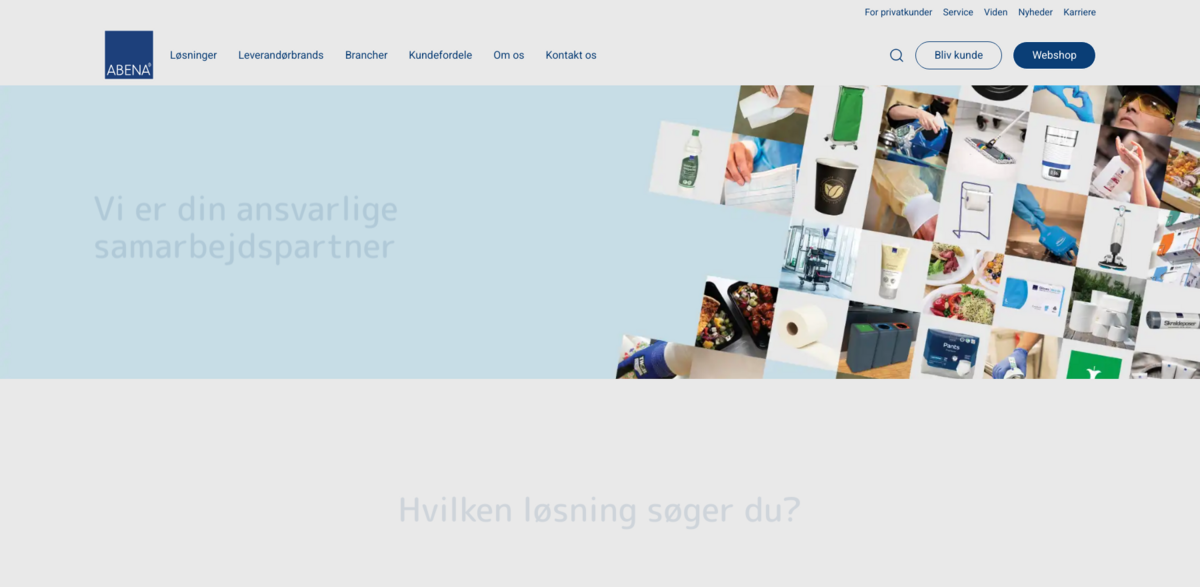 Abena A/S solutions