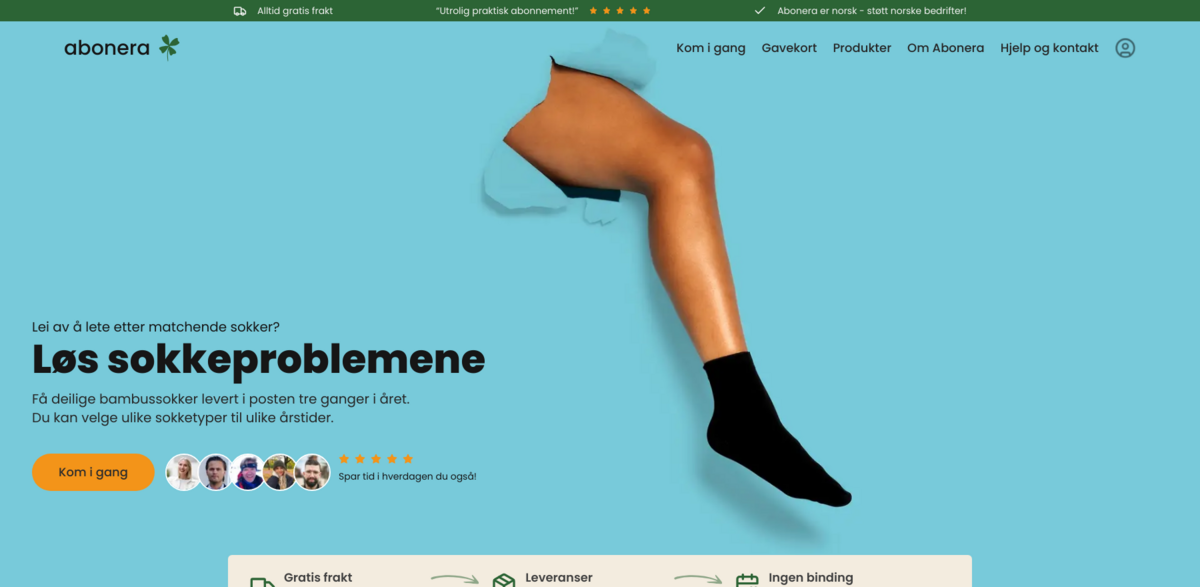 Abonera: Your Convenient Subscription Service for Bamboo Socks