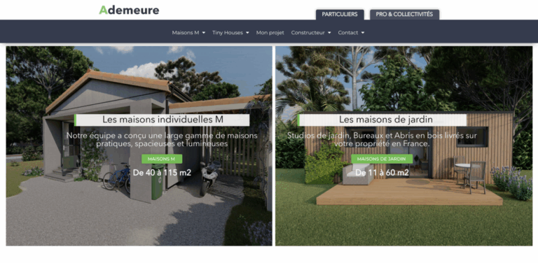 Ademeure: Custom Wooden Houses and Tiny Homes in France