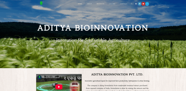 Aditya Bioinnovation: Sustainable Solutions for Agriculture and Aquaculture