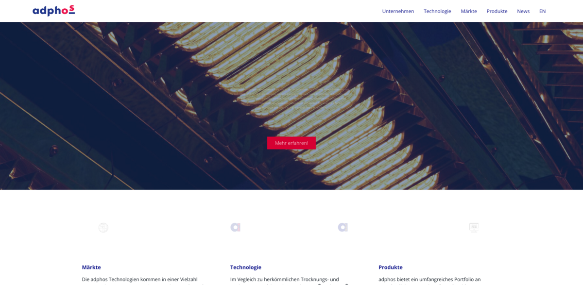 Adphos Group thermal processing technologies