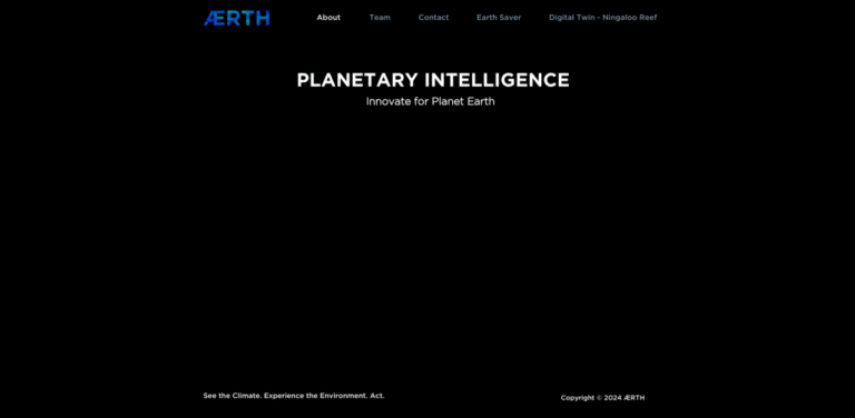 ÆRTH: A Science-Based AI Platform for Ecosystem Modeling