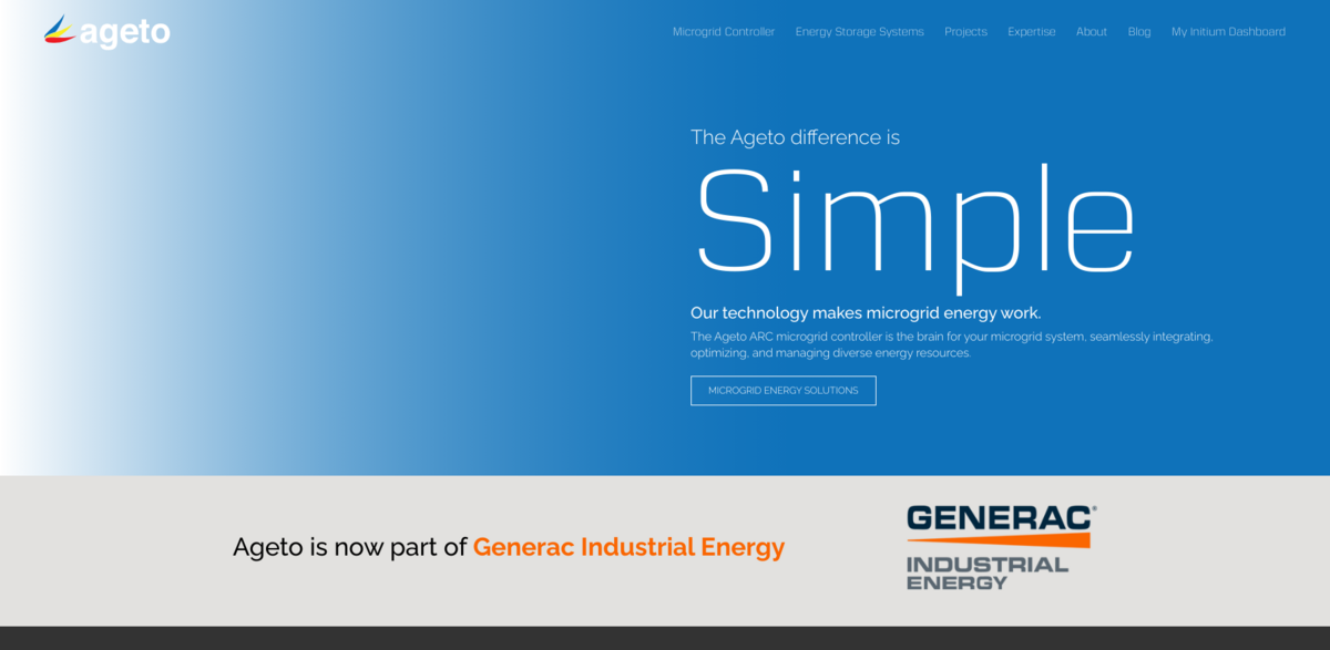 Ageto ARC Microgrid Controller