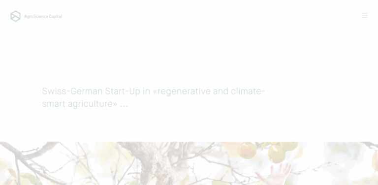 AgroScience Capital Group: Innovating Climate-Smart Agriculture Solutions