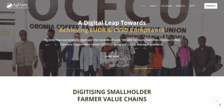 AgUnity: Empowering Smallholder Farmers with Digital Solutions