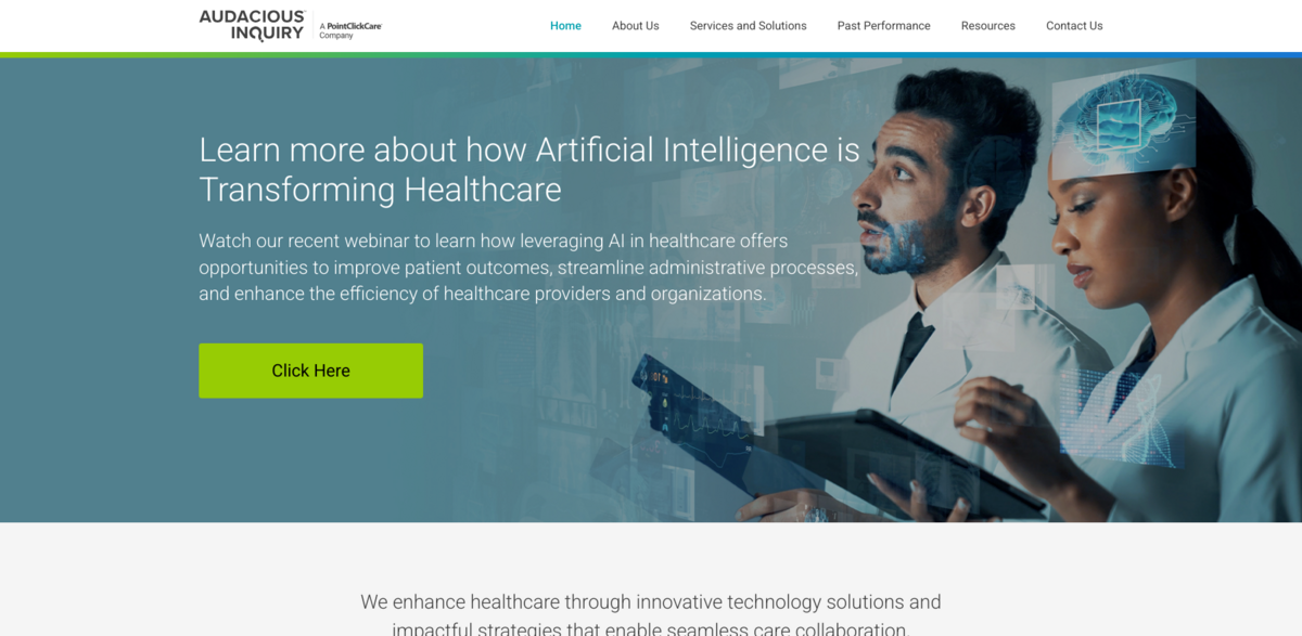 AI in healthcare