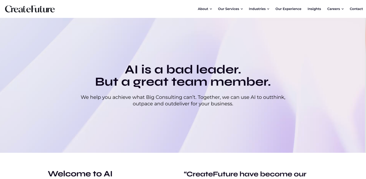 AI Powered Consulting