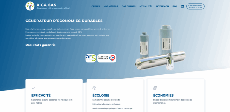 AIGA SAS: Eco-Responsible Solutions for Water and Fuel Treatment