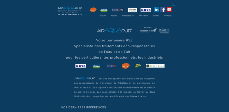 Airaquapur: Eco-Responsible Water and Air Treatment Solutions