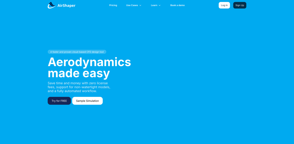 AirShaper: Simplifying Aerodynamics with Automated Online Simulations