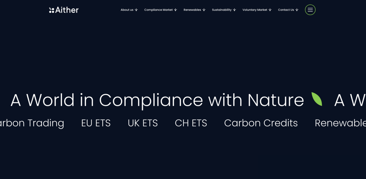 Aither carbon market solutions