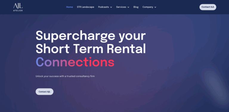 AJL Atelier: Tailored Consultancy for Short-Term Rental Growth
