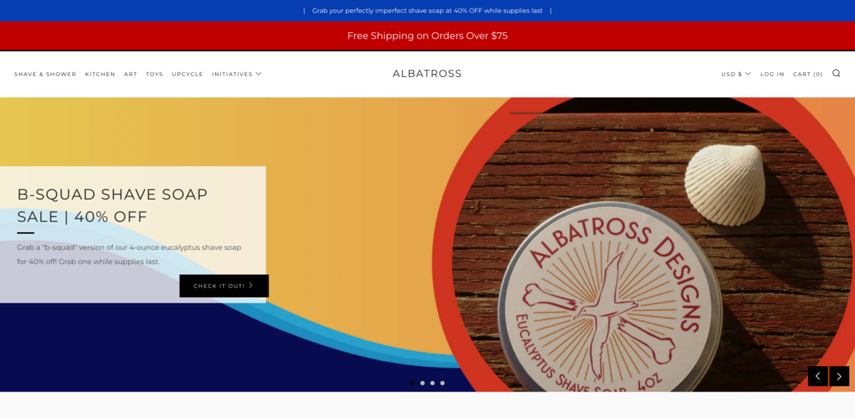 Albatross Designs sustainability