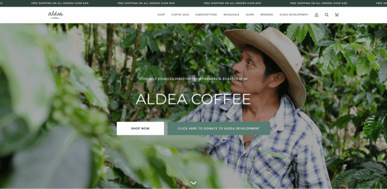Aldea Coffee: Ethical Coffee Roasting and Direct Trade Sourcing