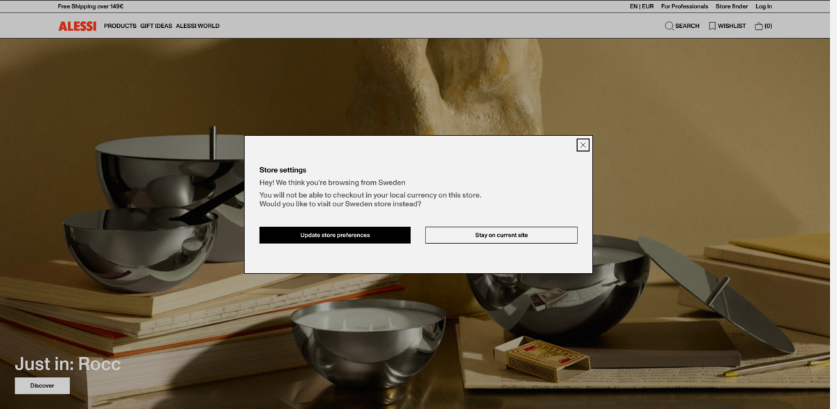 Alessi design products