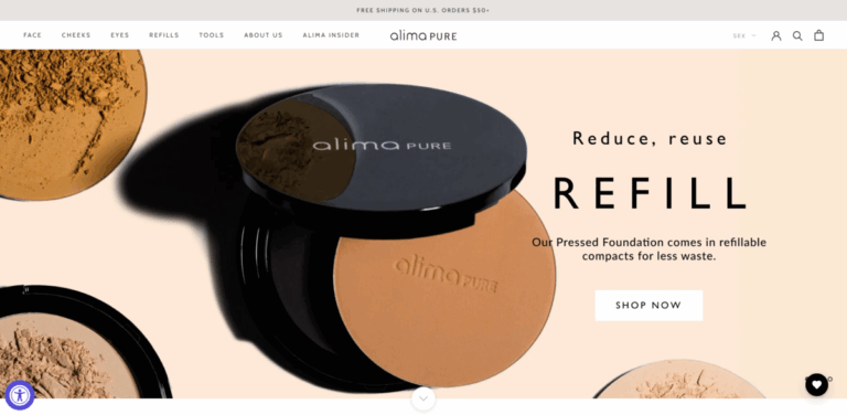 Alima Pure: Natural and Sustainable Makeup for Conscious Consumers