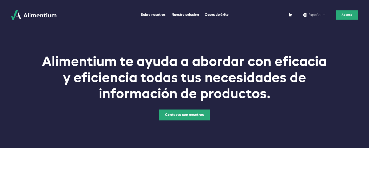 Alimentium food data solutions