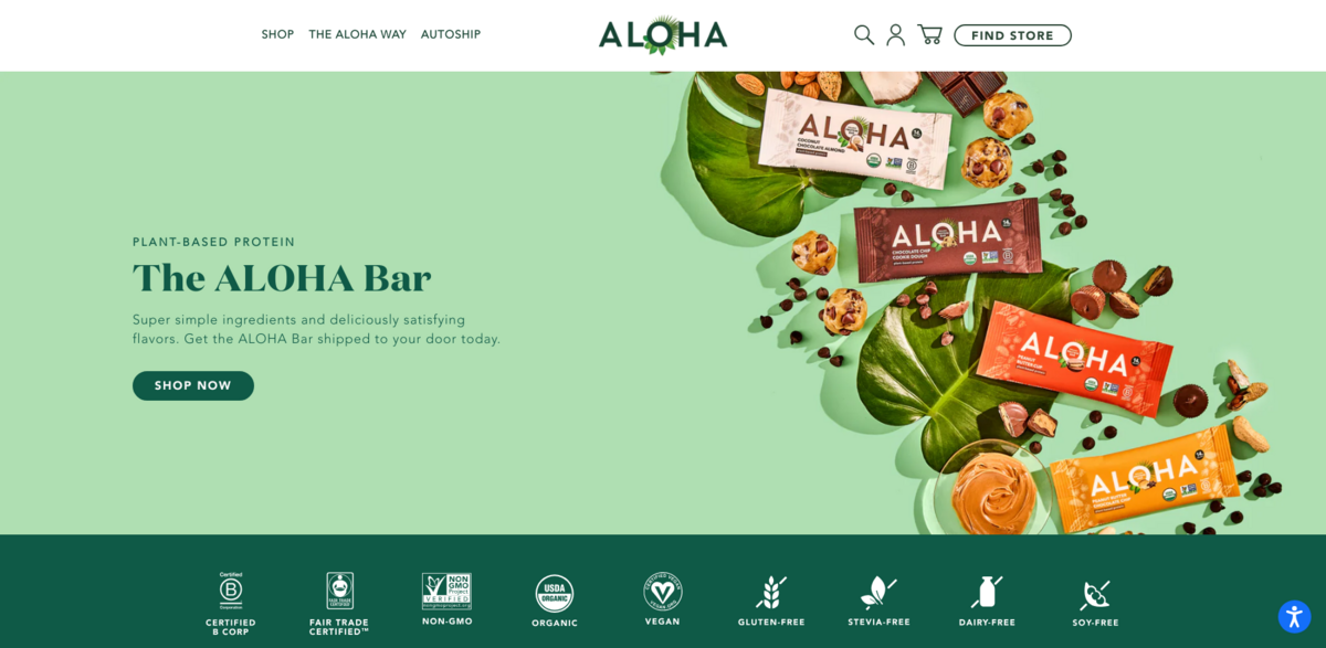 ALOHA plant-based protein