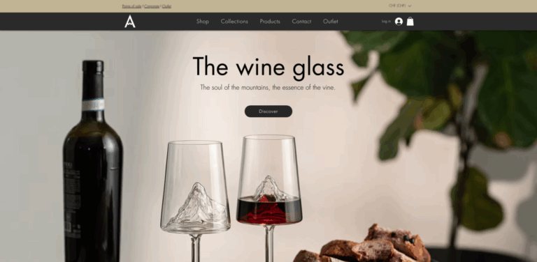 Alpinte: Exquisite Swiss Glassware Inspired by the Alps