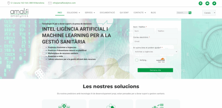 Amalfi Analytics: Transforming Healthcare Management with AI Solutions