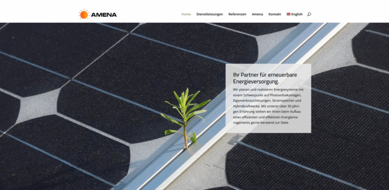 Amena: Your Partner in Sustainable Renewable Energy Solutions