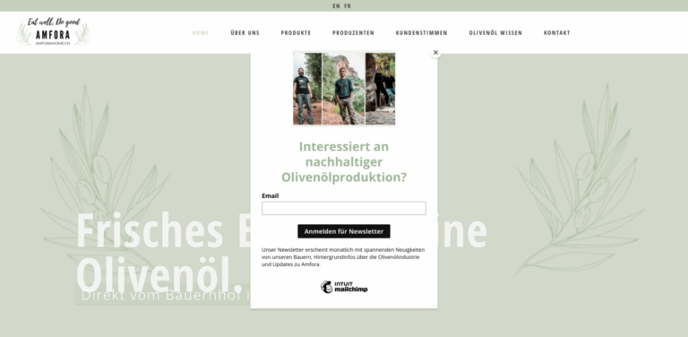 Amfora: Quality Extra Virgin Olive Oil Directly from Farmers