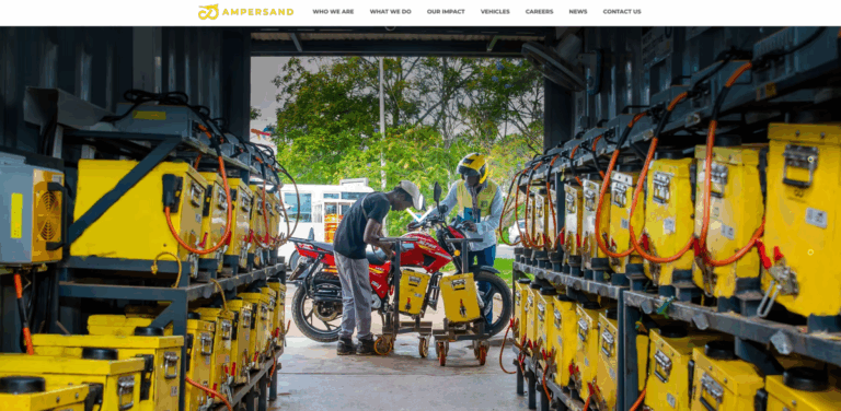 Ampersand Energy: Transforming Motorcycle Transport in Africa with Electric Solutions