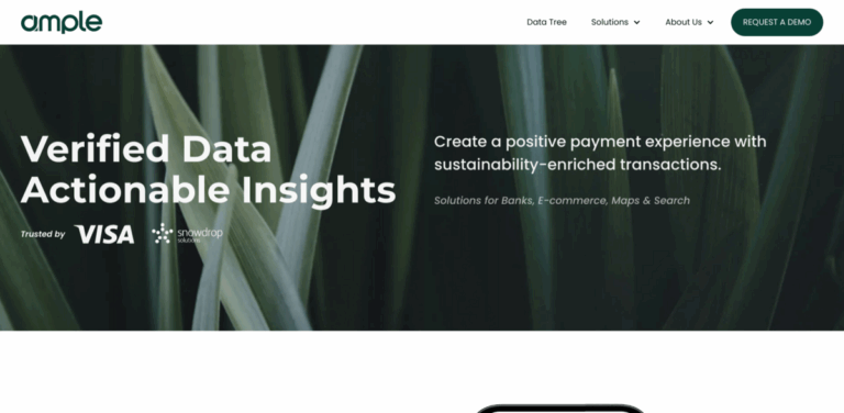 Ample: Enhancing Payment Experiences with Sustainability Insights