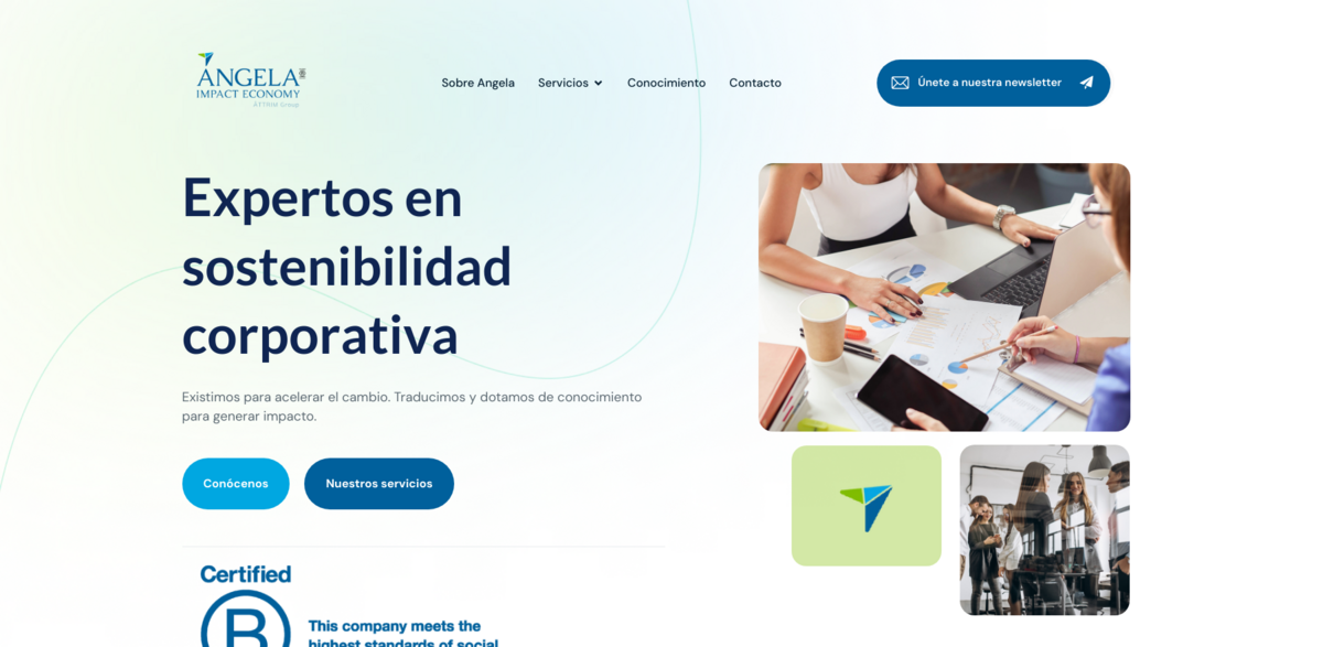 Angela IE corporate sustainability