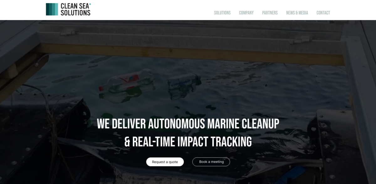autonomous marine cleanup technology