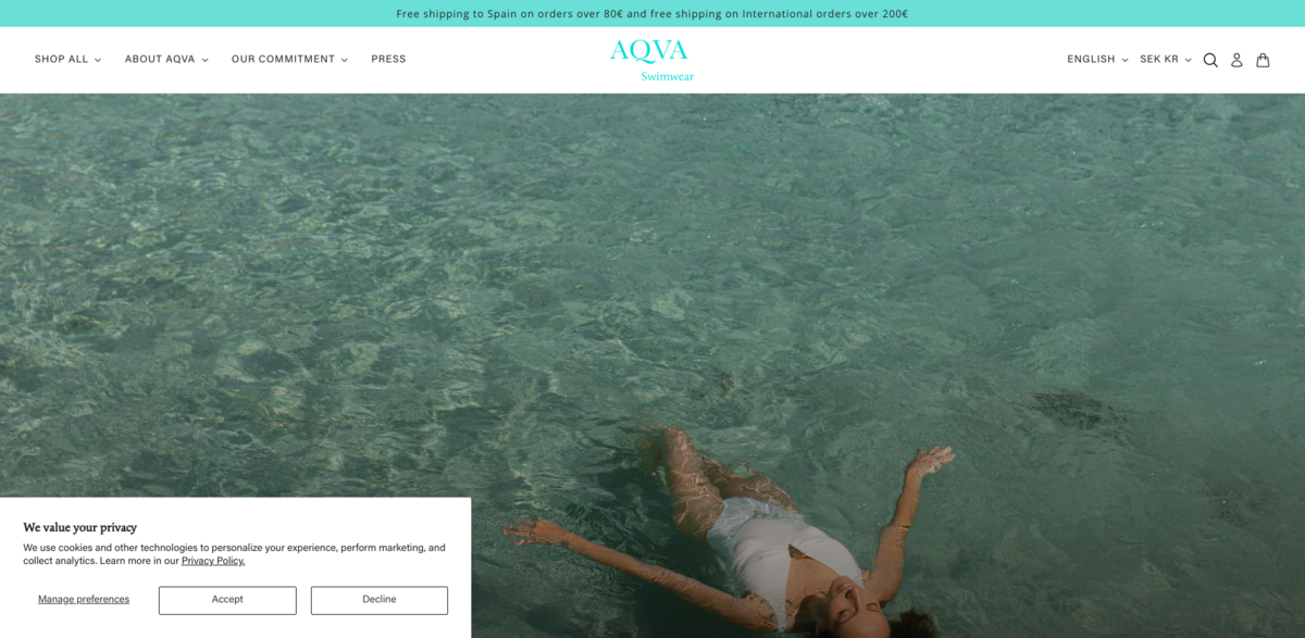 AQVA stylish comfort