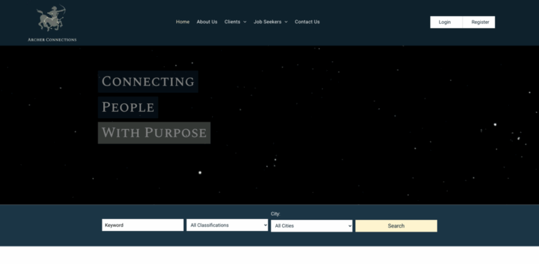 Archer Connections: Connecting Talent with Purpose-Driven Organizations