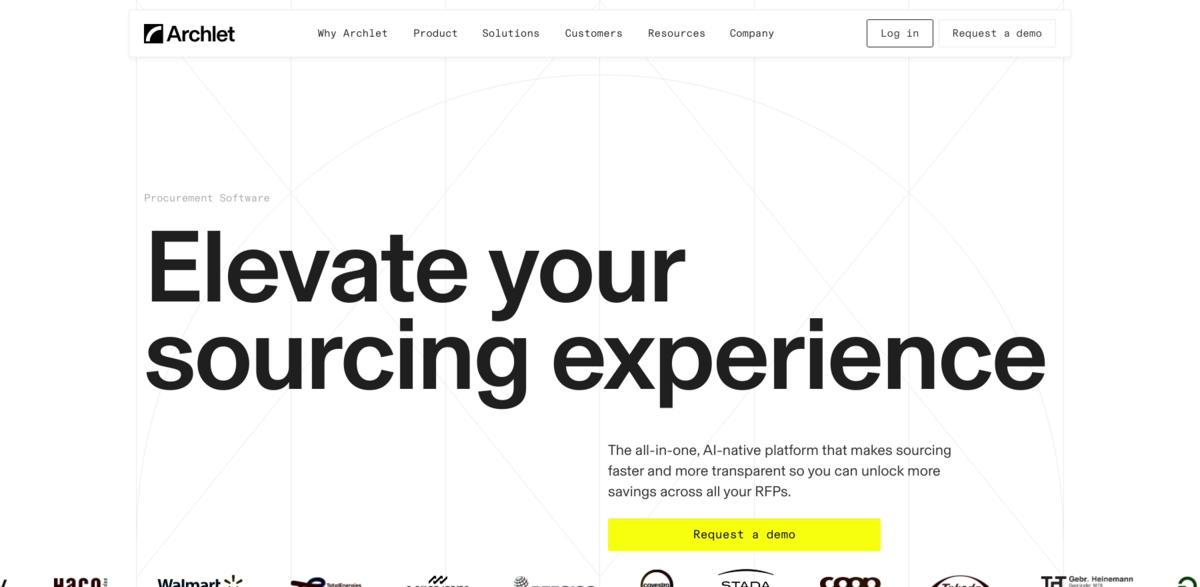 AI-native eSourcing platform