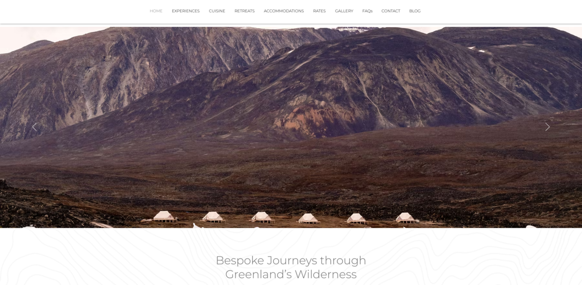 Greenland luxury travel