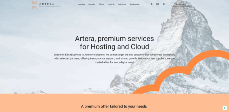 Artera: Premium Hosting and Cloud Services for Agencies
